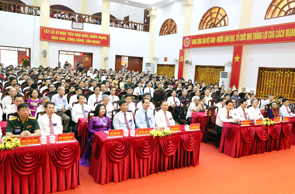 Khai mạc Đại hội đại biểu Đảng bộ huyện Nho Quan lần thứ XXVII, nhiệm kỳ 2020-2025