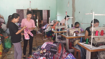 Hội Phụ nữ xã Phú Sơn hỗ trợ hội viên phát triển kinh tế